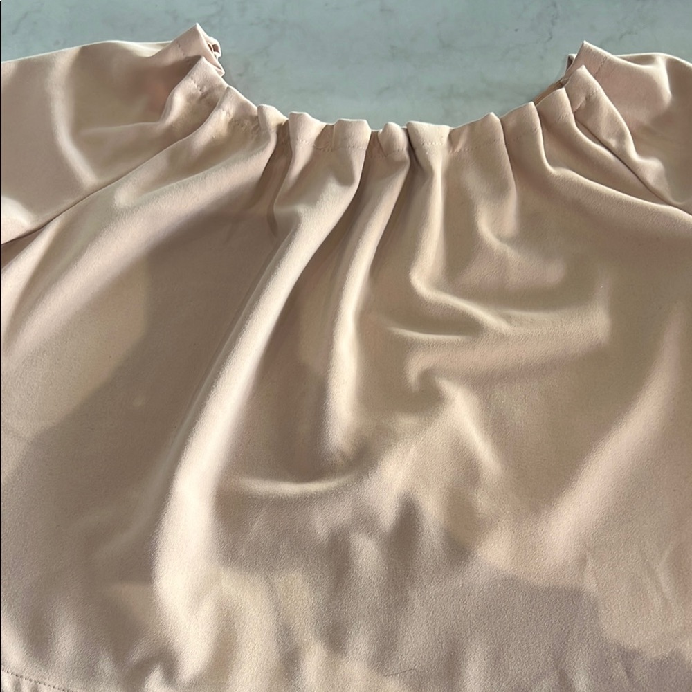 Chic Beige Blouse
